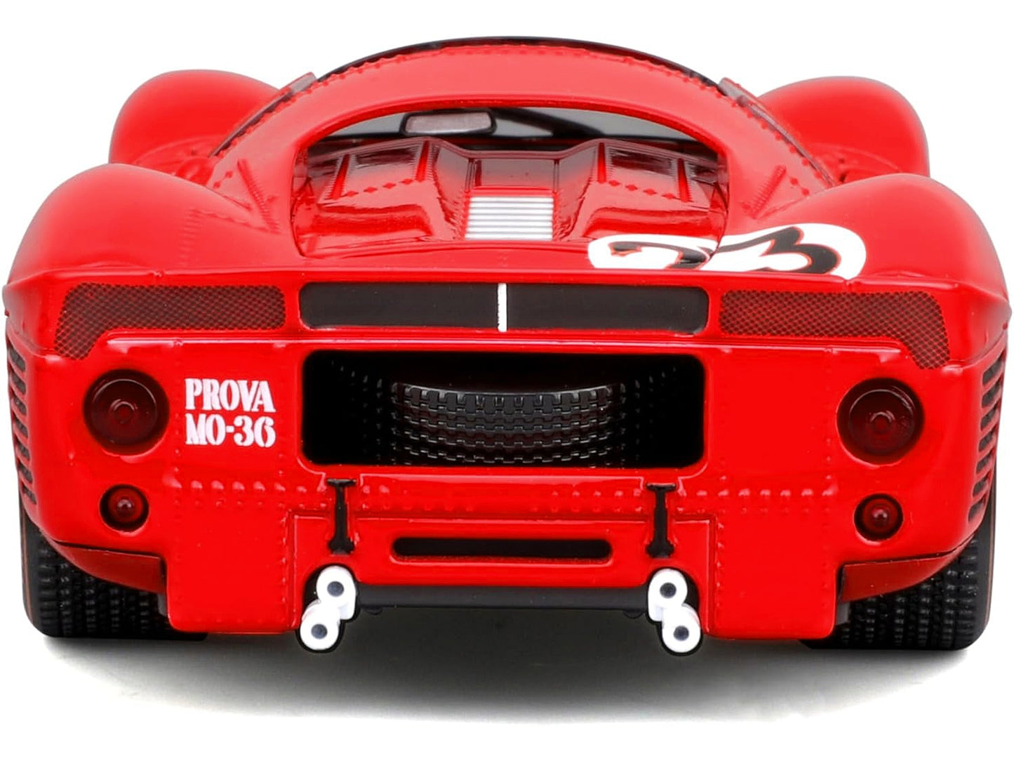 Ferrari 330 P4 #23 Lorenzo Bandini - Chris Amon "Ferrari S.P.A." Winner "24 Hours of Daytona" (1967) "Racing" Series 1/24 Diecast Model Car by Bburago