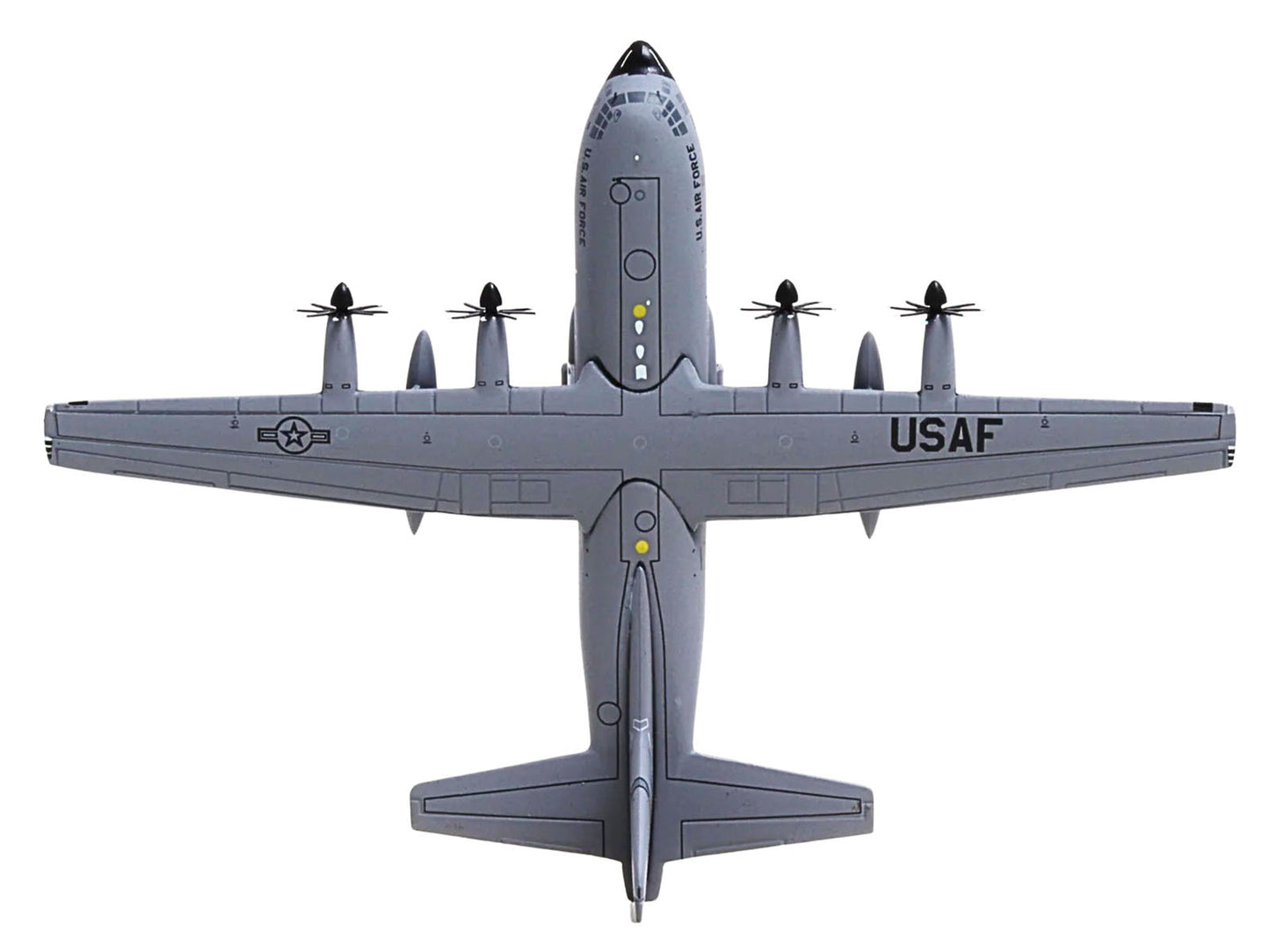 Lockheed C-130H3 Hercules Transport Aircraft "96-7325 120th Airlift Wing Montana Air National Guard" United States Air Force "Gemini Macs" Series 1/400 Diecast Model Airplane by GeminiJets
