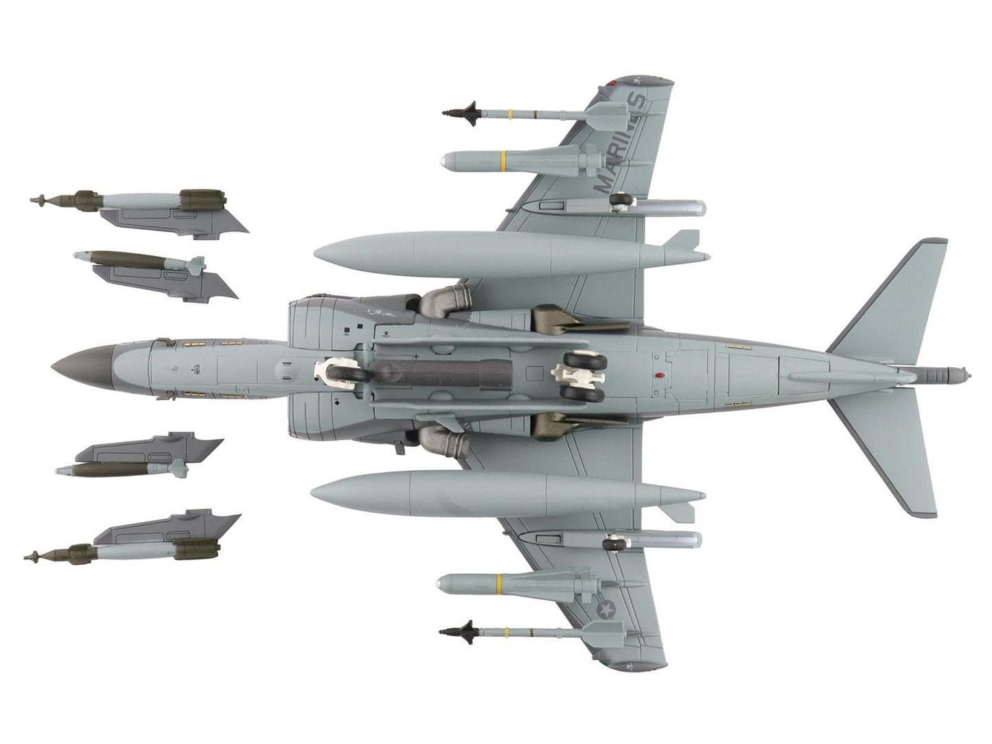 McDonnell Douglas AV-8B Plus Harrier II Aircraft "165357 VMA-231 Ace of Spades Operation Inherent Resolve USCENTCOM" (2017) United States Marine Corps "Air Power Series" 1/72 Diecast Model by Hobby Master