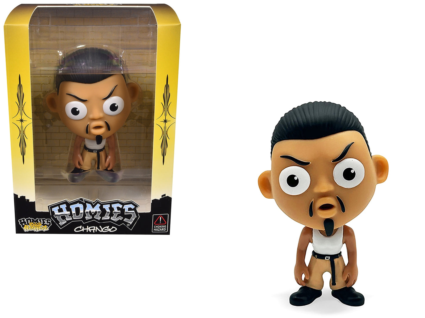 Chango 4.5" Figure "Homies Big Headz" Series 5 Model by Homies