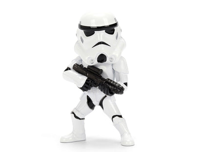 Set of 4 Diecast Figures "Star Wars" Movie Franchise "Metalfigs" Series Diecast Models by Jada