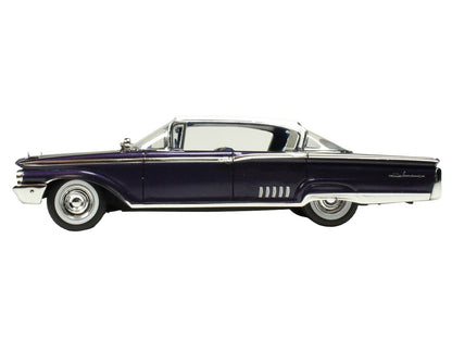 1960 Mercury Park Lane 4 Door Sedan Marine Blue Metallic with White Top and Blue Interior Limited Edition to 200 pieces Worldwide 1/43 Model Car by Goldvarg Collection