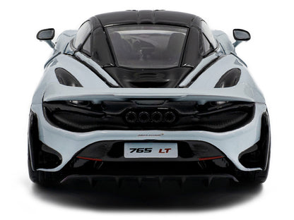 2020 McLaren 765LT Ceramic Gray with Black Top 1/43 Diecast Model Car by Solido